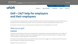 Employee Assistance Programme - Unum