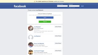 Lisa Maybank Profiles | Facebook