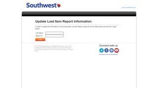 Southwest Airlines: Lost & Found - NetTracer