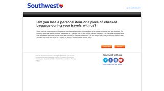 Southwest Airlines: Lost & Found - NetTracer