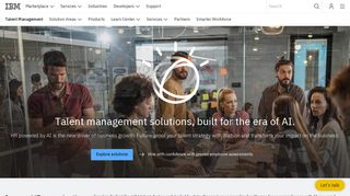 Talent Management | IBM