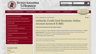 Authority Credit Card Payments, Online Account Access & E-Bills ...