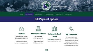Georgetown County Water & Sewer District - Georgetown, SC - Bill ...