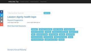 Lawson dignity health login Search - InfoLinks.Top