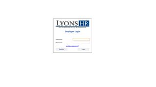 Lyons HR Employee Login - hrpyramid.net