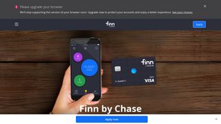 All Mobile Banking | Finn By Chase | Chase.com