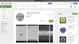 MasterPassword - Apps on Google Play