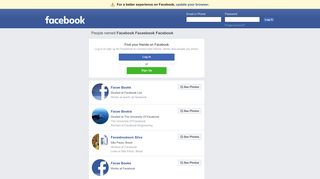 Facebook Faceebook Facebook Profiles | Facebook