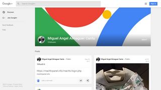 Miguel Angel Almaguer Cantu - Google+