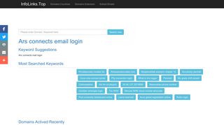Ars connects email login Search - InfoLinks.Top
