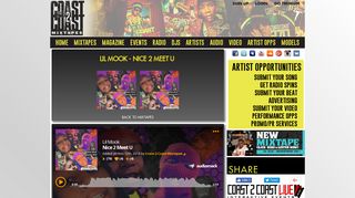 Lil Mook - Nice 2 Meet U - Coast 2 Coast Mixtapes