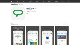 Angie's List on the App Store - iTunes - Apple
