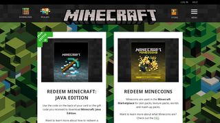 Redeem | Minecraft