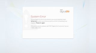 AT&T Digital Life Login - Regular Site Access