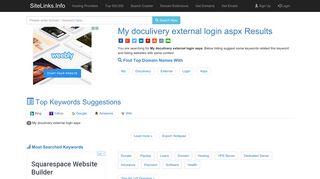 My doculivery external login aspx Results For Websites Listing