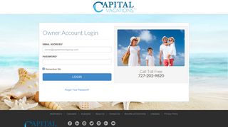 Login : Capital Resorts Group