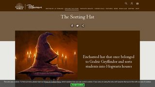 The Sorting Hat - Pottermore
