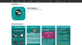 SSSC Register on the App Store - iTunes - Apple