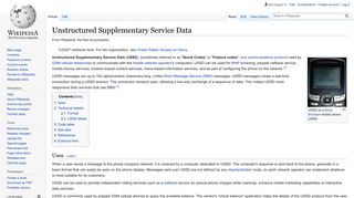 Unstructured Supplementary Service Data - Wikipedia