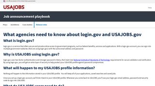 What is login.gov? - Help for the USAJOBS Agency Talent Portal