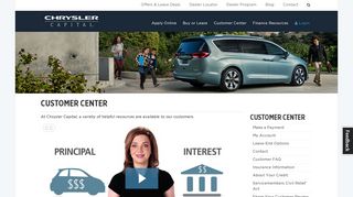Customer Resources | Chrysler Capital