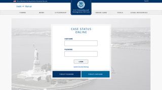 Case Status Online - Login - USCIS Case Status