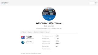 www.Wilsonsecurity.com.au - Home Page