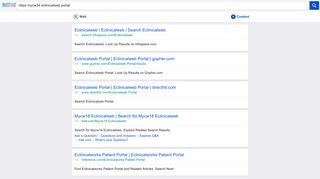 https mycw34 eclinicalweb portal - NetFind - Content Results