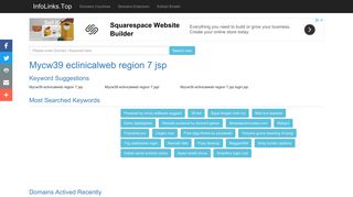 Mycw39 eclinicalweb region 7 jsp Search - InfoLinks.Top
