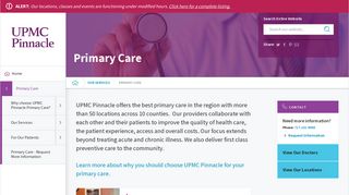 Primary Care Doctors & Family Physicians in Central PA - UPMC ...
