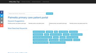 Palmetto primary care patient portal Search - InfoLinks.Top