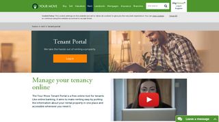Your Portal for tenants