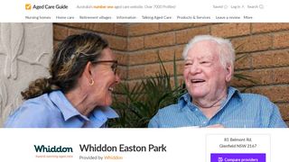 Whiddon Easton Park - Glenfield NSW - Aged Care Guide