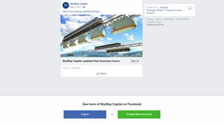 SkyWay Capital - https://new.skyway.capital/auth/login?do ... - Facebook