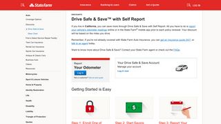 Drive Safe & Save Self Report - State Farm®