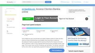 Access oi.bankia.es. Acceso Clientes Bankia online