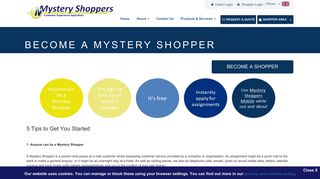 Become a Mystery Shopper with Mystery Shoppers Ltd ...