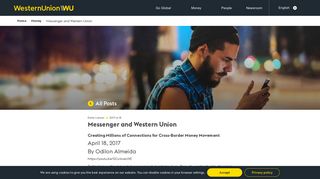 Messenger and Western Union | Blog | Western Union