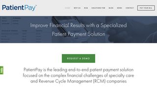 Improve Financial Results with a Specialized Patient Payment Solution