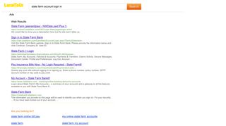 Search results for state farm account sign in - LocalToUs