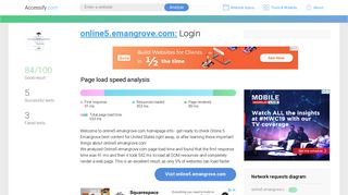 Access online5.emangrove.com. Login