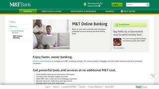 M&T Online Banking | M&T Bank
