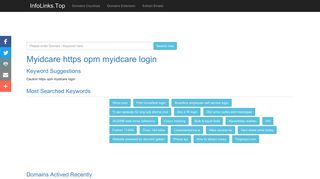 Myidcare https opm myidcare login Search - InfoLinks.Top