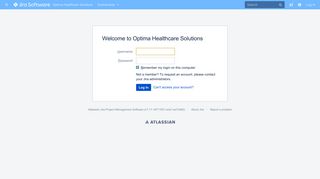 Log in - Optima Healthcare Solutions