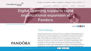 Pandora - CrossKnowledge