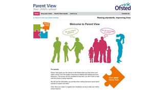 Ofsted Parent View: Welcome to Parent View