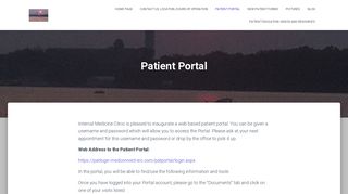 Patient Portal – The Internal Medicine Clinic