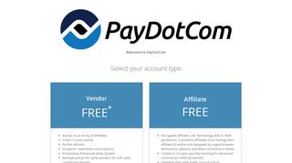 Sign up - PayDotCom