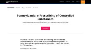 Pennsylvania Prescription Drug Monitoring (PDMP) | Practice Fusion ...