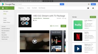 HBO GO: Stream with TV Package - Apps on Google Play